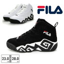 【スーパーセール】 【全国送料無料】 FILA スニーカー メンズ レディース MB マッシュバーン シグネチャーモデル ハイカット FHE102 0001 0005 フィラ バスケットシューズ NBA