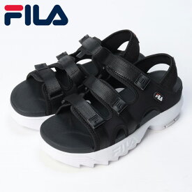 【全国送料無料】 FILA サンダル レディース ディスラプターサンダル パフィー USS23082 013 フィラ 2024春夏 DISRUPTOR SD PUFFY 厚底 スポーツサンダル