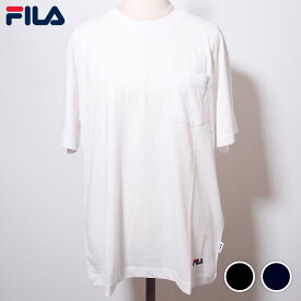 【スーパーセール】 【全国送料無料】 FILA Tシャツ メンズ Sポケット付きTシャツ FM6724 フィラ 2024春夏
