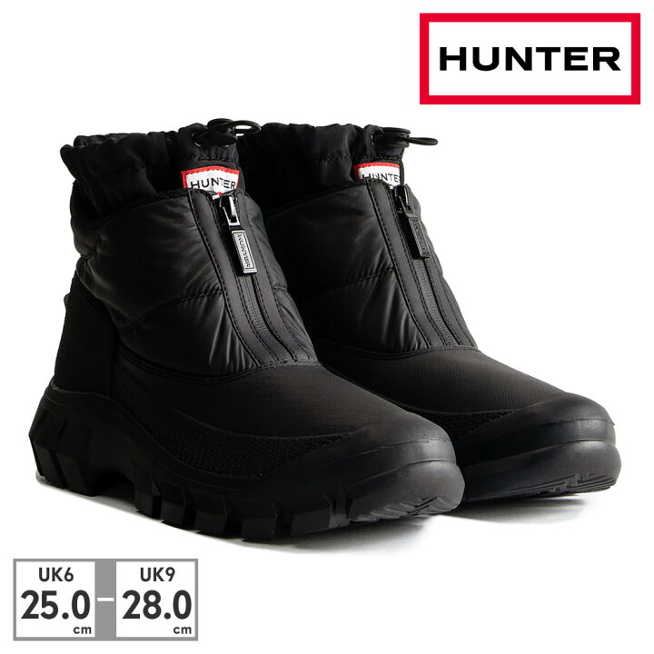 楽天市場】【全国送料無料】 HUNTER スノーシューズ メンズ イントレ 