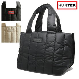 【全国送料無料】 HUNTER バッグ メンズ レディース イントレピッド パファー ミニトート UBS1167KBM BLK RBO WHW ハンター PUFFER IN MINI T ナイロン 耐水