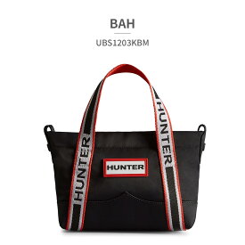 【全国送料無料】 HUNTER バッグ メンズ レディース ナイロン ミニ トップ クリップ トート UBS1203KBM ハンター NY TOPCLIP TOTE MN 耐水 内ポケット ファスナー