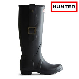 【お買い物マラソン】 【全国送料無料】 HUNTER レインシューズ レディース WFT2290RMA ハンター W ORI TALL EXAGGERATED BUCKLE BOOT 防水