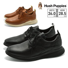 【お買い物マラソン】 【全国送料無料】 Hush Puppies スニーカー メンズ HM02254 ハッシュパピー ADVANCE LACEUP 本革 レザー