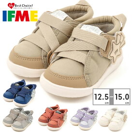 【お買い物マラソン】 【ランキング受賞】 【全国送料無料】 イフミー スニーカー キッズ イフミーナチュレ キネティックベルトスターモチーフ 20-3812 IFME 2025秋冬 ifme nature ベビー 赤ちゃん スリッポン ゴム紐