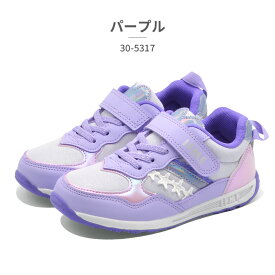 【お買い物マラソン】 イフミー スニーカー キッズ IFME キラキラ 30-5317 2025春夏 ベルクロ レース