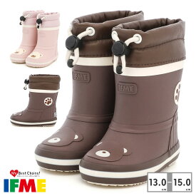 【ランキング受賞】 イフミー ラバーブーツ キッズ 子供靴 50-5841 IFME キャラクター クマチャン