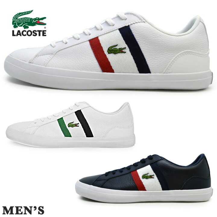 楽天市場 ラコステ スニーカー メンズ Lacoste Lerond 119 3 ルロン １１９ ３ ローカット レースアップシューズ 紐靴 運動靴 ランニング シンプル カジュアル 人気 男性 紳士靴 プレゼント ギフト Cma0045 394 042 7a2レロンド つるや