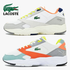 【お買い物マラソン】 ラコステ スニーカー メンズ LACOSTE STORM 96 LO 0120 2 ストーム テキスタイル スポーツ SM00450