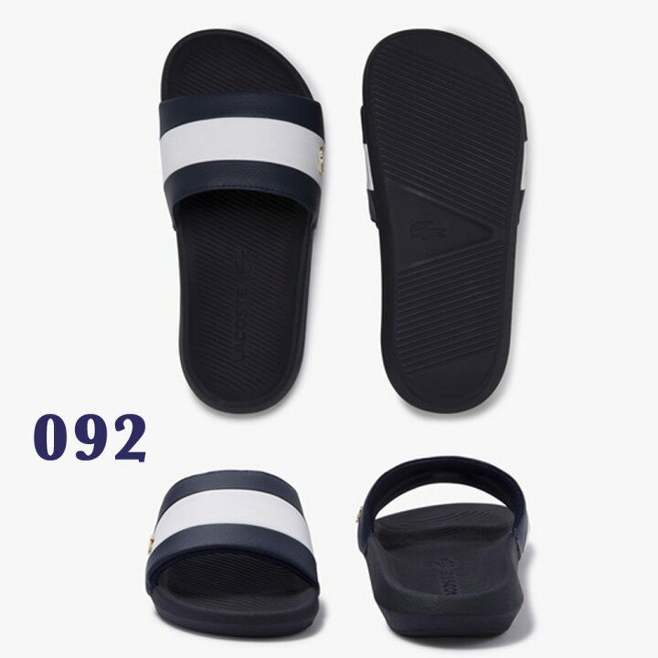 楽天市場 ラコステ サンダル レディース Lacoste Cfa0036 21g 092 Croco Slide 1 3 Us クロコ スライド 海 川 プール ラッピング不可商品 つるや