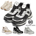 【全国送料無料】 MICHAEL KORS スニーカー オリンピア MK100762 MK100737 MK100895 MK100896 MK100897 マイケル・コース Olympia 厚底 ヒール高さ4cm