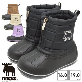 【全国送料無料】 MOZ スノーシューズ キッズ MZ-8213 モズ 秋冬 ブーツ 防寒 ボア