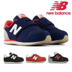 【お買い物マラソン】 【全国送料無料】 ニューバランス スニーカー キッズ IZ420M BS JD JF new balance ファーストシューズ ベルクロ