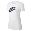 【お買い物マラソン】 ナイキ レディース エッセンシャル アイコン フューチュラ S/S Tシャツ BV6170 100 NIKE トップス 白 黒
