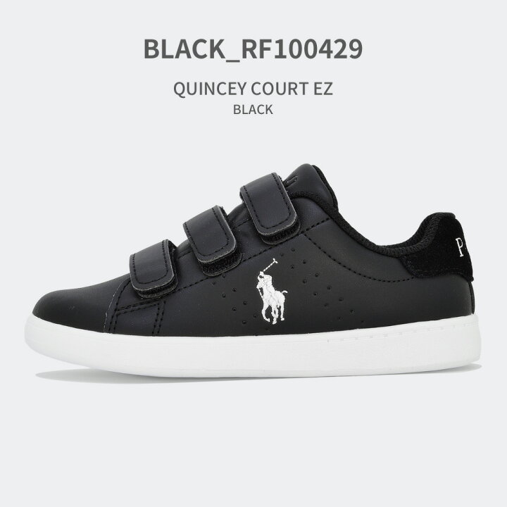 楽天市場 ポロ ラルフローレン スニーカー キッズ ジュニア Quincy Court Ez Polo Ralph Lauren Rf Rf つるや