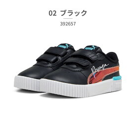 プーマ スニーカー キッズ キャリーナ クリスタル ウィング 392657 01 02 PUMA Carina 2.0 Crystal Wings【ラッピング不可】 ベビー コートスニーカー ベルクロ