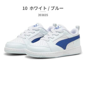 【お買い物マラソン】 プーマ スニーカー キッズ リバウンドV6 ロー AC 393835 01 04 05 08 09 10 PUMA ベビー ファーストシューズ コート スポーティ