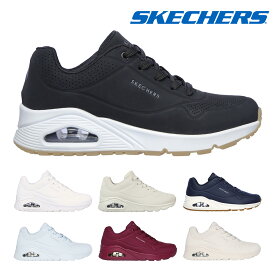 スケッチャーズ スニーカー レディース ウノ - スタンド オン エア 73690 SKECHERS Uno-Stand on Air 厚底 エアソール ヒール高さ3.8cm