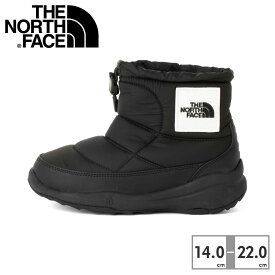 【全国送料無料】 ザ ノースフェイス スノーシューズ キッズ ヌプシ ブーティ ロゴ ショート NFJ52280 KW the north face 2023秋冬 K Nuptse Bootie Logo Short 防水 耐水 保温 防寒