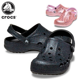 クロックス サンダル メンズ レディース バヤ グリッター クロッグ 205925 crocs BAYA GLITTER CLOG