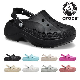 クロックス サンダル レディース バヤ プラットフォーム クロッグ 208186 crocs 2026春夏 Baya Platform Clog 厚底 サボ