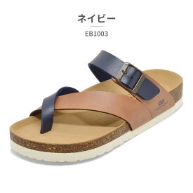 【全国送料無料】 EDWIN サンダル メンズ EB1003 エドウィン 2026春夏 コンフォート つっかけ ベルト 天然コルク