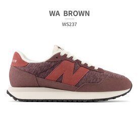 ニューバランス スニーカー レディース WS237 BA BB GC GD JA1 JB1 QC QE WA WC YA YB YD new balance スエード WIDTH:B ビッグNロゴ