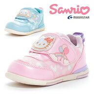 ムーンスター スニーカー キッズ 子供靴 サンリオ SA B037 moonstar ベビー ハローキティ シナモロール