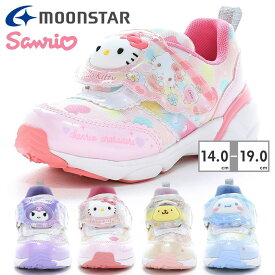 moonstar スニーカー キッズ 子供靴 サンリオ SA C040LE ムーンスター SANRIO 光る靴