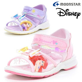 ムーンスター サンダル キッズ 子供靴 ディズニー DN C1370 moonstar 2026春夏 DISNEY ラプンツェル