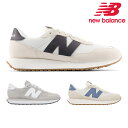 【お買い物マラソン】 ニューバランス スニーカー メンズ レディース MS237 new balance 厚底 レトロ スポーティ