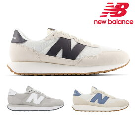 ニューバランス スニーカー メンズ レディース MS237 new balance 厚底 レトロ スポーティ