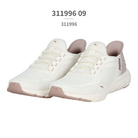 プーマ スニーカー メンズ レディース ソフトライド フレックス レース イーズイン ワイド 309901 311996 PUMA ランニング スリッポン 立って履ける 軽量 スポーツ ジム トレーニング