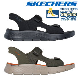 【ランキング受賞】 スケッチャーズ サンダル メンズ スリップインズ ゴーウォーク フレックス イージー エントリー 229210 SKECHERS 2026春夏 Hands Free Slip ins GO WALK Flex Sandals Easy Entry スポサン 立ったまま履ける
