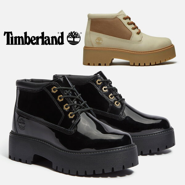 【全国送料無料】 Timberland ブーツ レディース ストーン ストリート ミッド レースアップ ウォータープルーフ TB0A2HA9AAL TB0A2HA9EL6 ティンバーランド STONE STREET PLATFORM CHUKKA