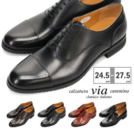 【全国送料無料】 via cammino ビジネスシューズ メンズ VC8044 VC8045 VC8046 VC8047 VC8048 ヴィアカミーノ マドラス社製 本革 ストレートチップ Uチップ 外羽根式 内羽根式 ローファー 冠婚葬祭