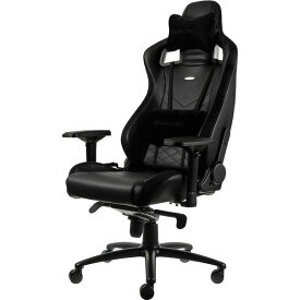 ゲーミングチェア noblechairs EPIC ブラック アーキサイト NBL-PU-BLA-003 アームレスト 耐荷重120kg アルミニウム素材 送料無料