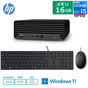 fXNgbvp\R HP Pro SFF 400 G9 Windows11 Pro Core i5  16GB SSD 256GB DVD DisplayPort HDMI VGA USB}EX USBeL[t{L[{[h 526G1AV-LQLB 526G1AVLQLB fXNgbv p\R fXNgbvPC