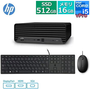 yeʃ16GBځzfXNgbvp\R HP Pro SFF 400 G9 Windows11 Pro Core i5  16GB SSD 512GB DVD DisplayPort HDMI VGA USB}EX USBeL[t{L[{[h 526G1AV-LQDU 526G1AVLQDU fXNgbv 