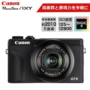 �y7��31�����ח\��z�L���m�� �f�W�^���J���� PowerShot G7 X Mark III �f�W�J�� �J���� Camera ���掿 �R���p�N�g Canon �u���b�N BK �R���p�N�g�f�W�^���J����