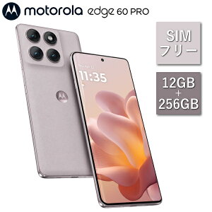 y5GΉzSIMt[ X}[gtH g[ moto edge 60 pro PB7U0003JP Android  12GB Xg[W 256GB wF F h ho IP68 IP69 X}z g AhCh motorola JTCgz