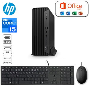 fXNgbvp\R HP Pro SFF 400 G9 B3YC3AT#ABJ Windows11 Pro Core i5  8GB SSD 256GB MS Office X[p[}`hCu DisplayPort HDMI USB}EX USBeL[t{L[{[h fXNgbv p\R 