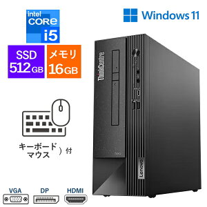 yVA|[gځz fXNgbvp\R Lenovo ThinkCentre Neo 50s Small Gen 4 12JES2W900 Windows11 Pro Core i5  16GB SSD 512GB VGA DisplayPort HDMI Ultra Slim DVDX[p[}` L[{[h w}EX t