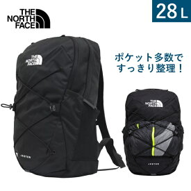 ノースフェイス ジェスター 28L PC収納 ブラック メンズ レディース 通勤 通学 大容量 軽量 バックパック THE NORTH FACE NF0A3VXF4H0 男女兼用 サイドポケット NF0A3VXF PC パソコン リュックサック ザ・ノース・フェイス リュック