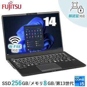 14�^ �m�[�g�p�\�R�� �x�m�� LIFEBOOK U5414/SX WUXGA Windows 11 Pro Core i5 �Í����@�\�t SSD 256GB ������ 8GB Wi-Fi6E web�J���� HDMI FUJITSU FMVU87031P ���o�C���m�[�gPC �m�[�gPC �V�i