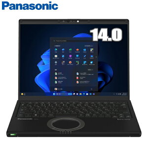 ���b�c�m�[�g �u���b�N �p�i�\�j�b�N ��F�ؓ��� Panasonic Let's note �m�[�g�p�\�R�� �{�� Win11Pro 14�^ QHD Core Ultra 5 ������ 16GB SSD 512GB ����LAN CF-FV5TDFAS CFFV5TDFAS �m�[�gPC �y�� �R���p�N�g ���o�C��PC