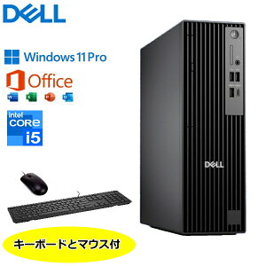 �f�� �f�X�N�g�b�v�p�\�R�� Dell Pro Slim MS Office H&B���� ����SSD 512GB ������ 16GB Windows11 Pro Core i5-14500 vPro SSD DVD�X�[�p�[�}���` HDMI Display Port USB�L�[�{�[�h USB�}�E�X DTOP114-005H1 �f�X�N�g�b�vPC �V�i