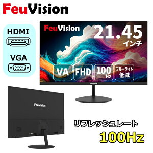 ���j�^�[ �Q�[�~���O���j�^�[ 21.45�C���` �t�����j�^�[ FSID22AF1 VA���j�^�[ ���t���b�V�����[�g 100Hz HDMI VGA FHD �u���[���C�g�y�� 21.45 21.45�^ 21.45�C���`FHD FeuVision
