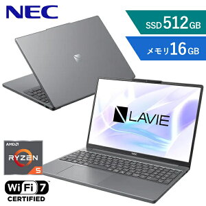 �yWi-Fi7�Ή��z�m�[�g�p�\�R�� 15.3�^ NEC LAVIE Direct N15 Slim WUXGA IPS Windows 11 Pro AMD Ryzen 5 ������ 16GB SSD 512GB Wi-Fi7 �v���C�o�V�[�V���b�^�[�tweb�J���� ���i�O���[ 15.3�C���`