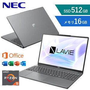 �yMS Office���ځz�m�[�g�p�\�R�� 15.3�^ NEC LAVIE Direct N15 Slim WUXGA IPS Windows 11 Pro AMD Ryzen 5 ������ 16GB SSD 512GB Wi-Fi7 �v���C�o�V�[�V���b�^�[�tweb�J���� ���i�O���[ 15.3�C���`